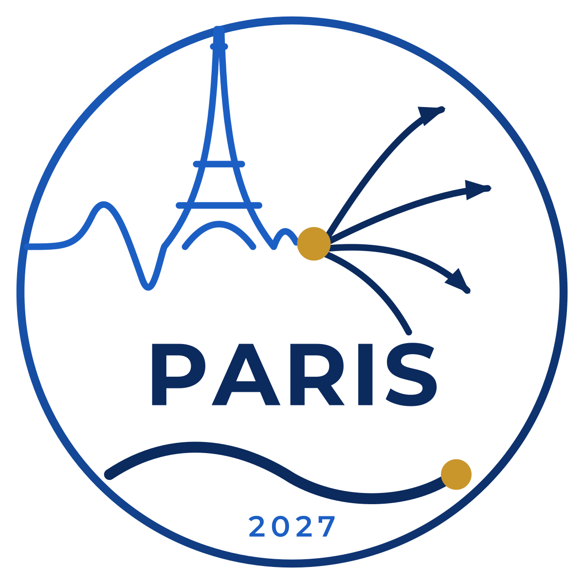 Paris 2027 conference logo